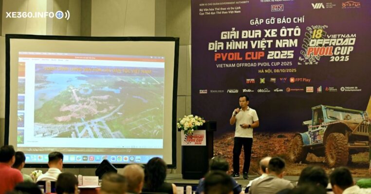 Giải đua xe ô tô địa hình Việt Nam 2025 với quy mô lớn nhất