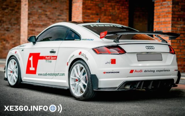 Ngoại thất “lột xác” đậm chất xe đua Audi Sport TT Cup