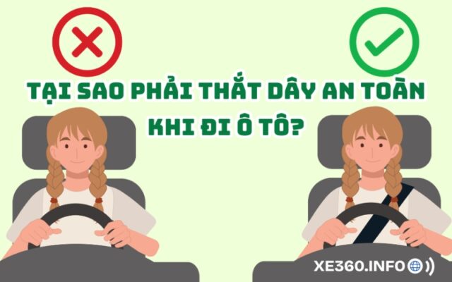 Tác dụng của dây an toàn khi tham gia giao thông