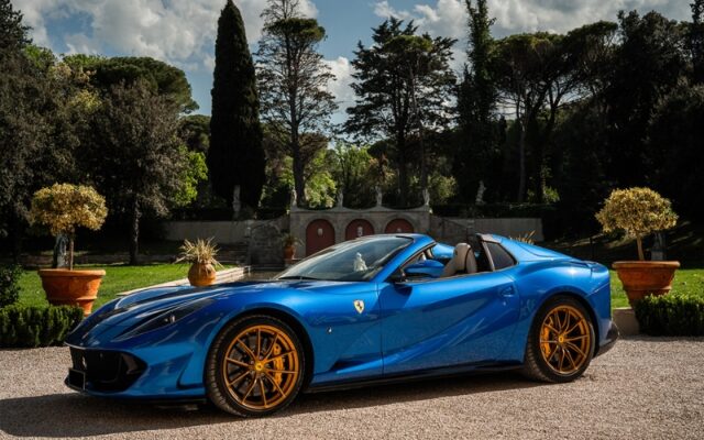 Thiết kế ngoại thất đậm chất Ý trên xe Ferrari 812 GTS Atelier